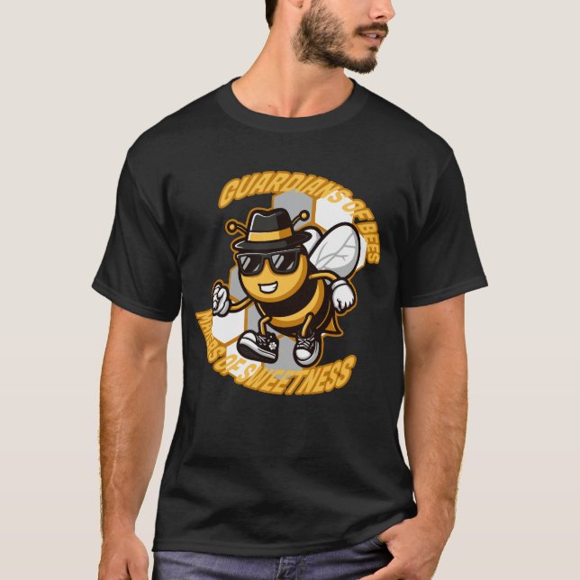 T-shirt gardiens des abeilles - apiculteur (Devant)