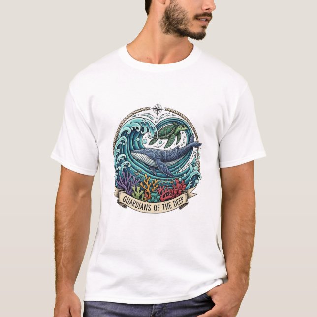 T-SHIRT GARDIENS DES PROFONDEURS (Devant)