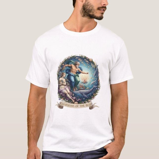 T-SHIRT GARDIENS DU BLEU (Devant)