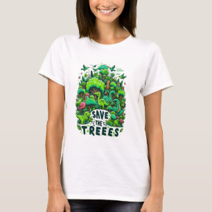 T-shirt Gardiens préhistoriques : Sauvez les arbres