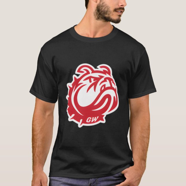 T-shirt Gardner-Webb Runnin' Bulldogs gauche de la poitrin (Devant)