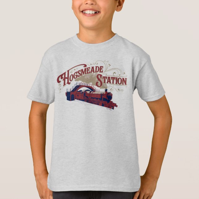 T-shirt Gare de HOGSMEADE Graphique Vintage (Devant)