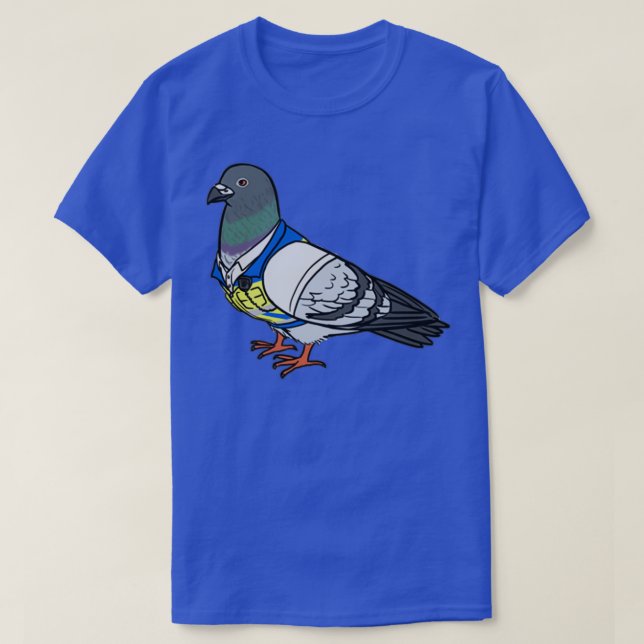 T-shirt Gare de Vancouver Pigeon 1 (Design devant)