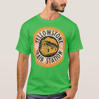 T-shirt Gare de Yellowstone