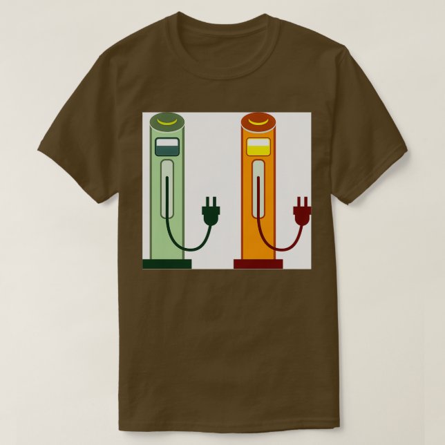 T-shirt Gare électrique (Design devant)