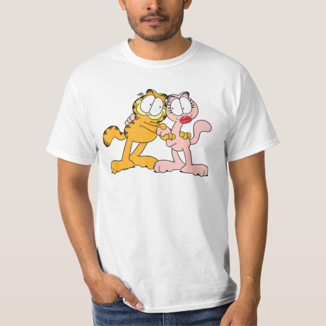 T-shirt Garfield visage mignon (Devant)