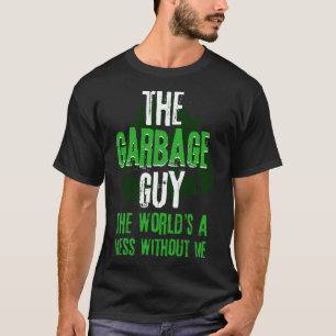 T-shirt Garge Camion Recycle Déchets Collector Earth Da