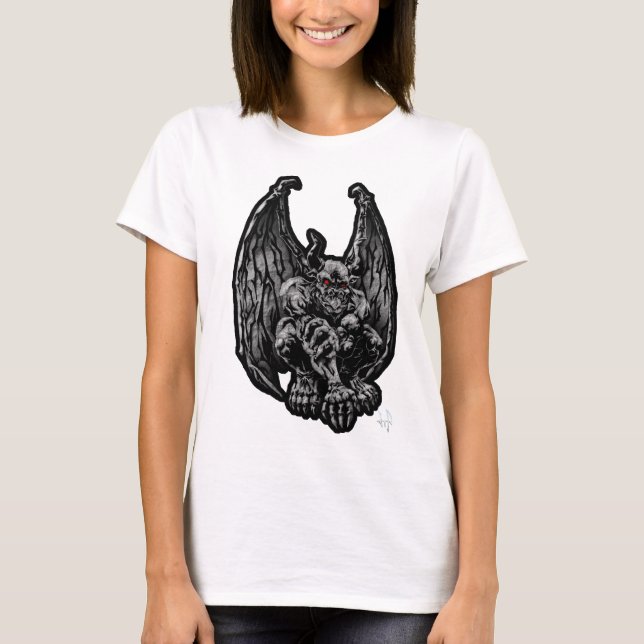 T-shirt Gargouille en pierre (Devant)