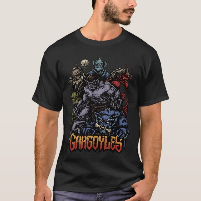 T-shirt Gargouilles drôles (Devant)