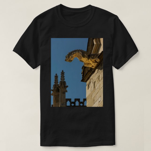 T-shirt Gargoyles sur York Ministre Long (Design devant)