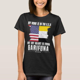 T-shirt Garifuna Patriot Américain Grosse Fier Accueil Coe