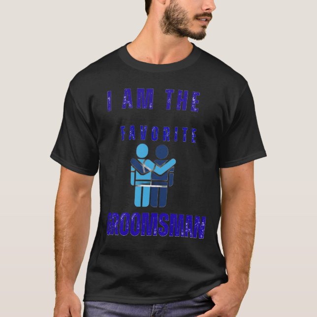 T-shirt Garin d'honneur préféré (Devant)
