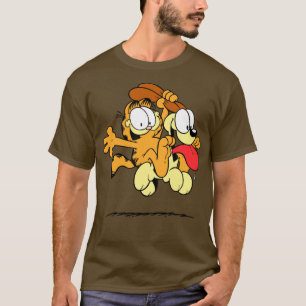 T-shirt Garlfield Lasagna World Tour