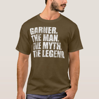 T-shirt GarnerGarner Nom de famille Garner nom de famille