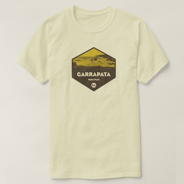 T-shirt Garrapata State Park California (Design devant)