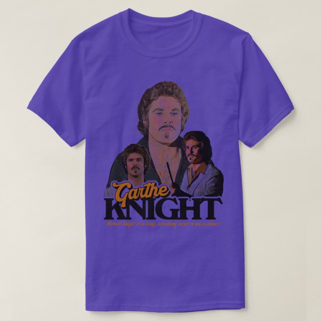 T-shirt Garthe Knight Evil Twin of Knight Rider (Design devant)
