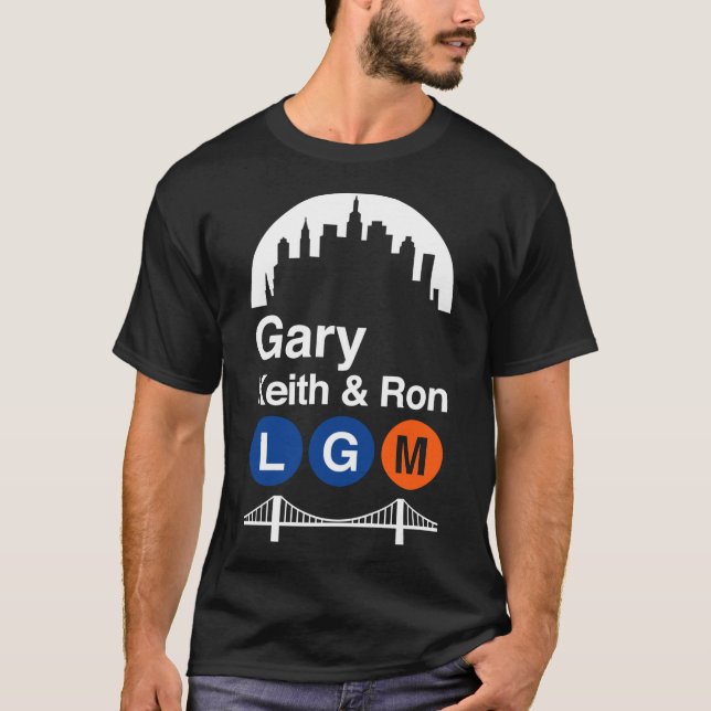 T-shirt Gary Keith Et Ron   (Devant)