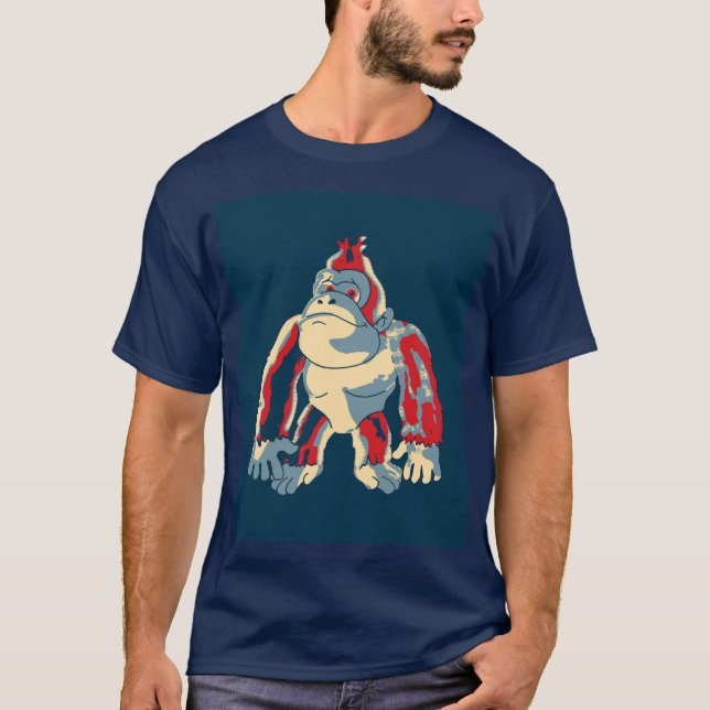 T-shirt Gary le Gorille  pour Président  (Devant)