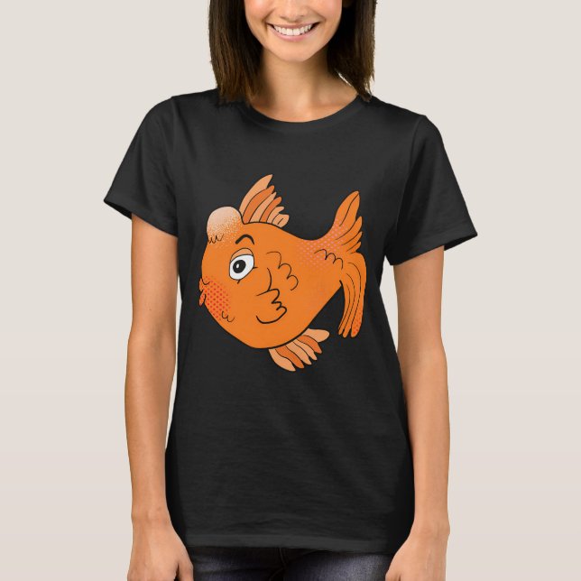 T-shirt Gary le Poisson Rouge (Devant)