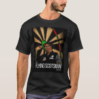 Gary The Flying Scotsman Anderson Darts Graphic T