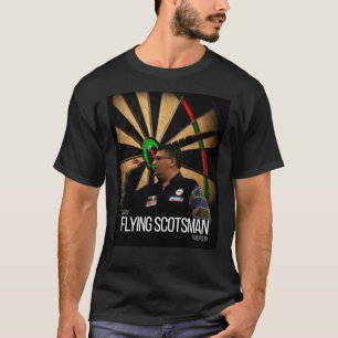 T-shirt Gary The Flying Scotsman Anderson Darts Graphic T