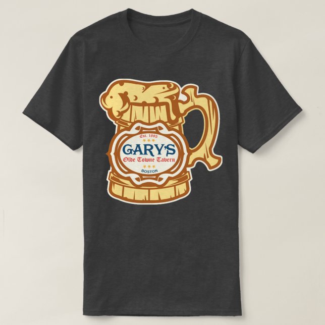 T-shirt Garys Olde Towne Tavern from Cheers (Design devant)