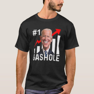 T-shirt Gashole Biden Funny Anti Biden Prix du gaz Biden D