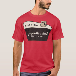 T-shirt Gasparilla Island State Park Floride Affiche de bi