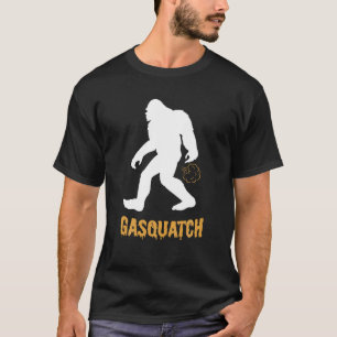 T-shirt Gasquatch Funny Squatch Bigfoot Farting Gassy T Sh