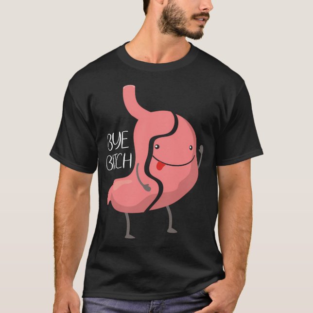 T-shirt Gastric Sleeve Bariatric Vsg Chirurgie Gastrique (Devant)