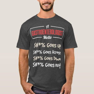 T-shirt Gastroentérologue Down Gastroenterology MD
