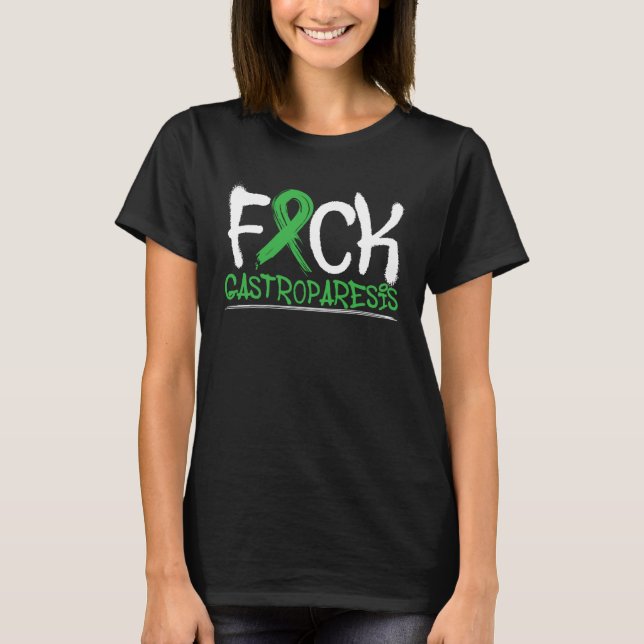 T-shirt Gastroparesis Warrior Gastroparesis Awareness (Devant)