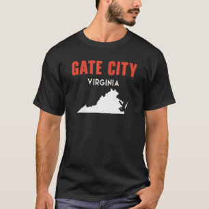 T-shirt Gate City Virginia USA State America Travel Virgin