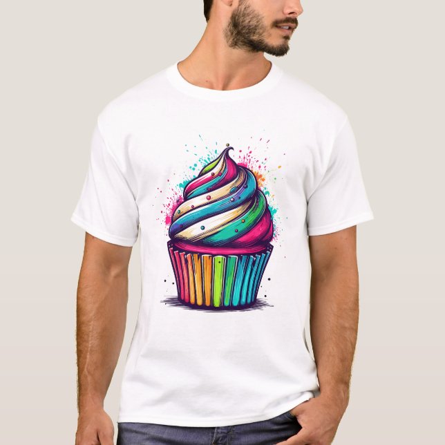 T-shirt gâteau (Devant)