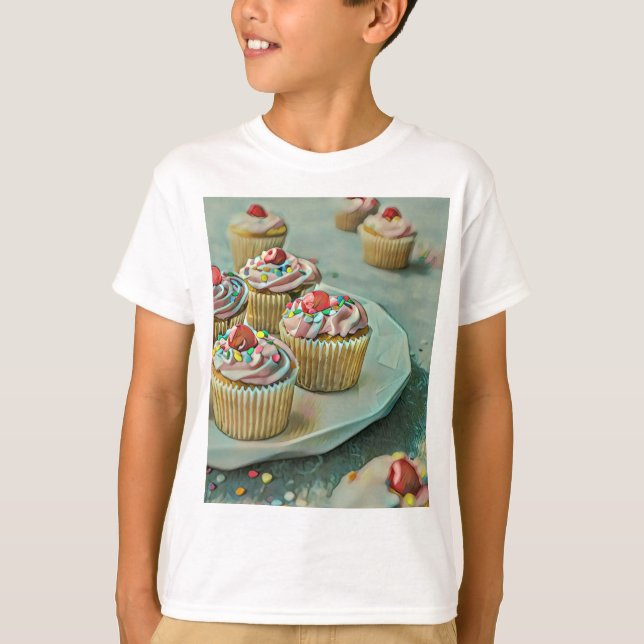 T-shirt Gâteau à la crème glacée (Devant)