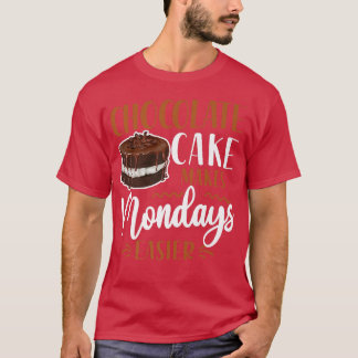 T-shirt Gâteau au chocolat au four