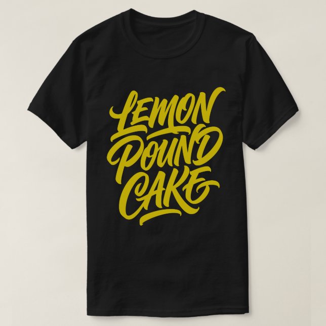 T-shirt Gâteau au citron  (Design devant)