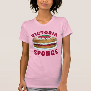T-shirt Gâteau aux sandwichs Victoria Gâteau aux éponges R