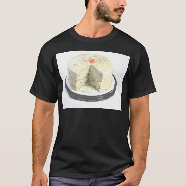 T-shirt Gâteau blanc (Devant)