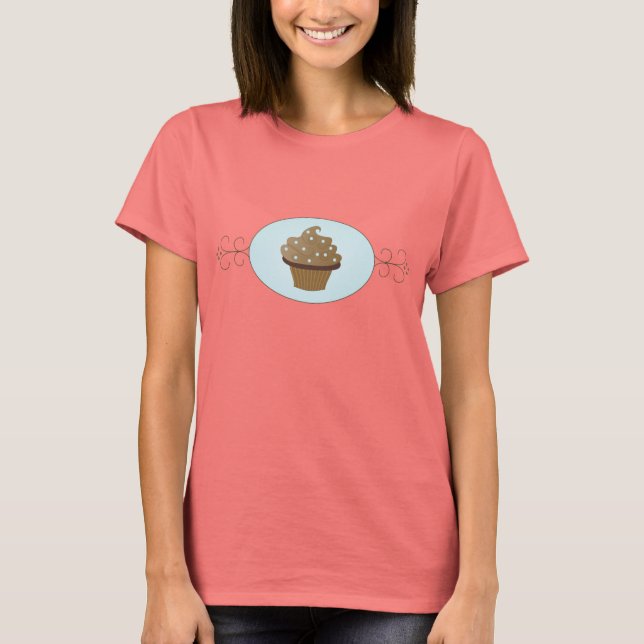 T-shirt Gâteau Bleu Fancy (Devant)