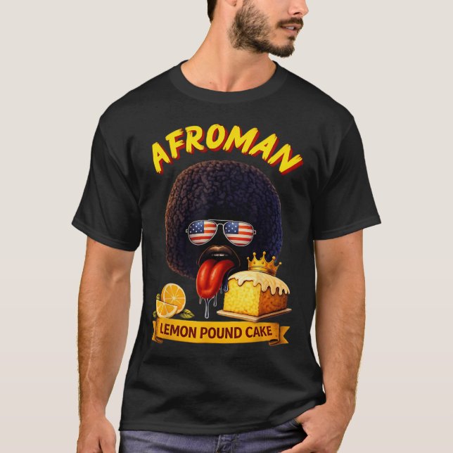 T-shirt Gâteau citronné Afroman (Devant)