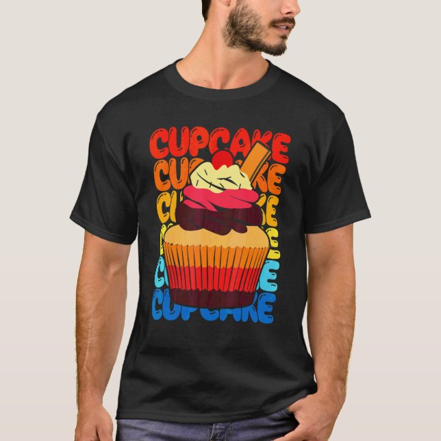 T-shirt Gâteau coloré sucré de cuisson (Devant)