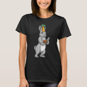 T-shirt Gâteau d'anniversaire de lapin