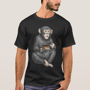 T-shirt Gâteau d'anniversaire de singe