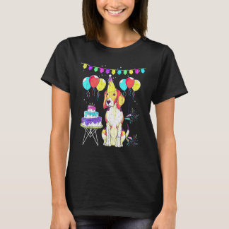 T-shirt Gâteau d'anniversaire pour enfants Chien Propriéta