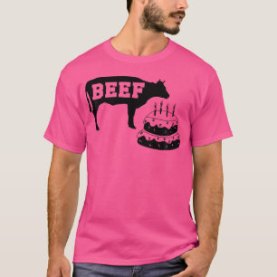 T-shirt Gâteau de boeuf	Citation drôle Gym Workout Haltéro