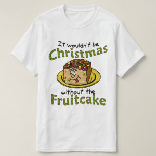 T-shirt Gâteau de fruits secs drôle de bande dessinée de