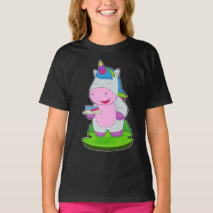 T-shirt Gâteau de licorne