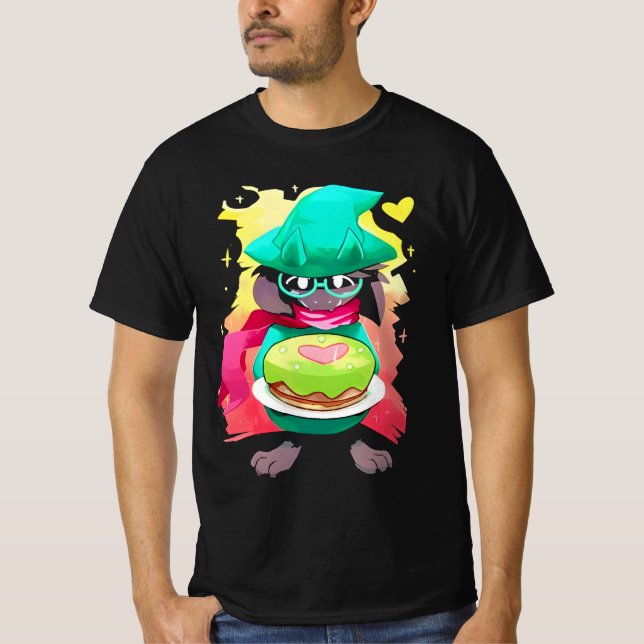 T-shirt " Gâteau de Sifyro Deltarune Ralsei" (Devant)