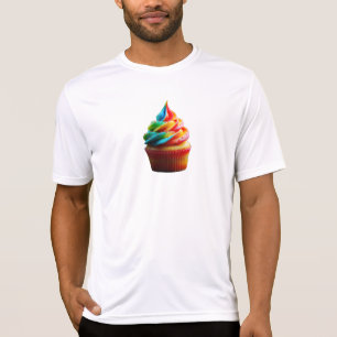 T-shirt Gâteau de SlipperyJoe au glaçage tourbillonnant ar